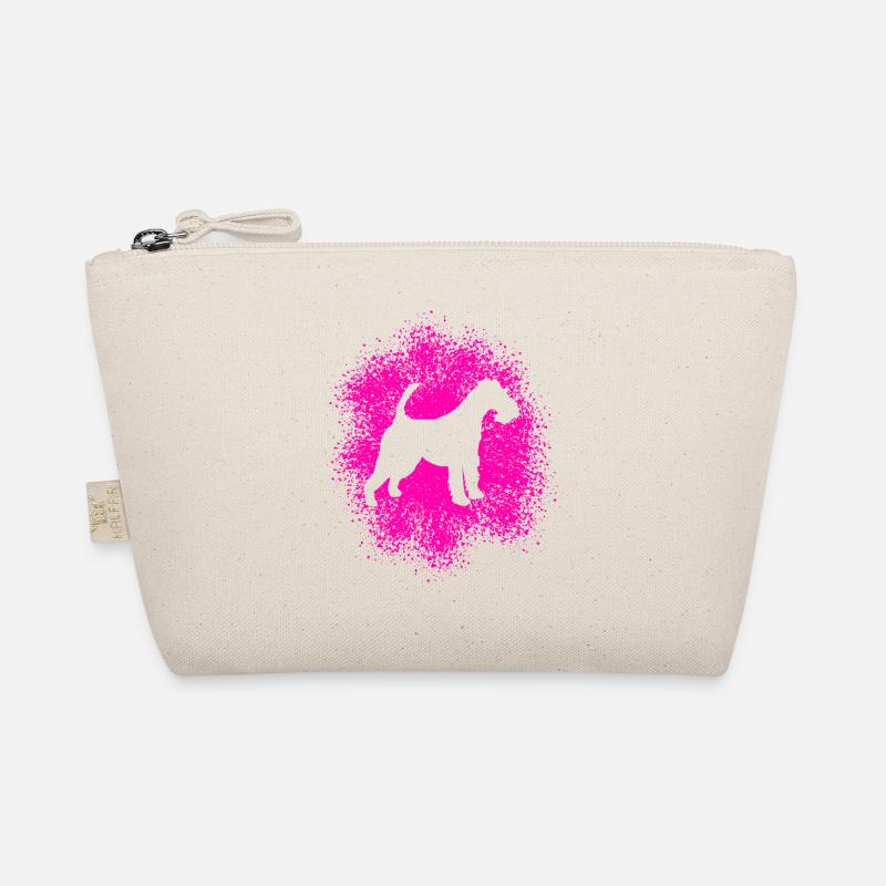Wirehaired Fox Terrier for Dog Lovers Organic Pouch