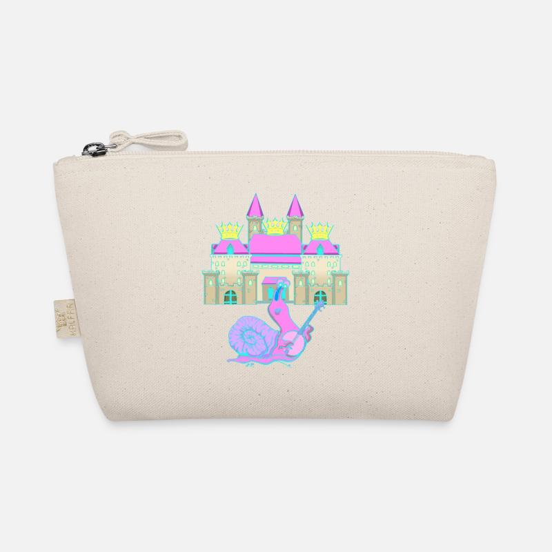 Snail, Middle Ages, Jester, Jester, Comedian, Funny Organic Pouch