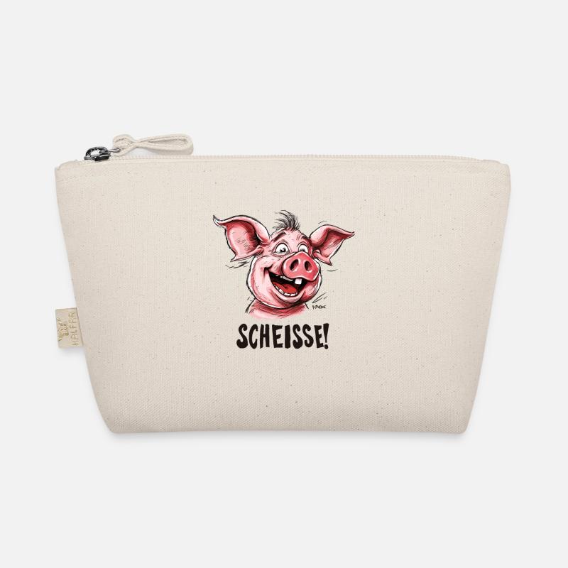 Merde, un petit cochon - Trousse biologique - nature