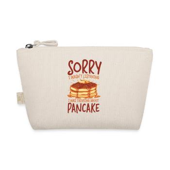 Pancake Lover Kids Sorry I Wasn't - Bio-Täschchen - Natur - Vorne