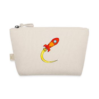 Motif de fusée - Trousse biologique - nature - Devant