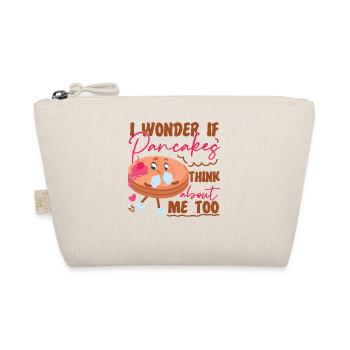 Pancake Lover Kids I Wonder If - Bio-Täschchen - Natur - Vorne