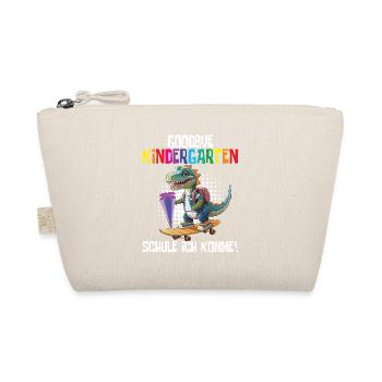 School child 2024 School enrolment 2024 Back to school - Organic Pouch - nature - Front