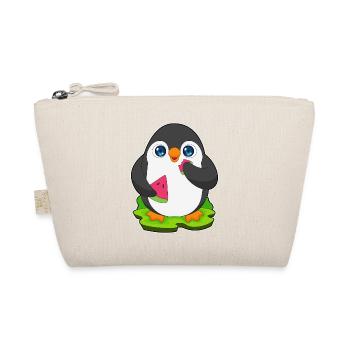 Penguin Watermelon - Organic Pouch - nature - Front