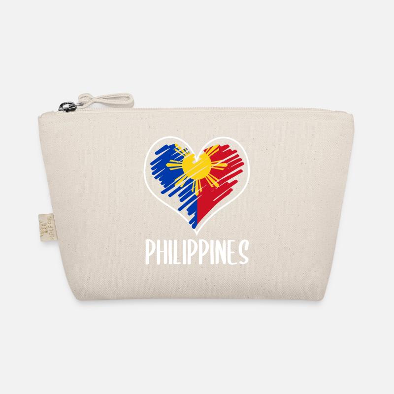 Philippines Filipino Flag Pride I Gift Organic Pouch