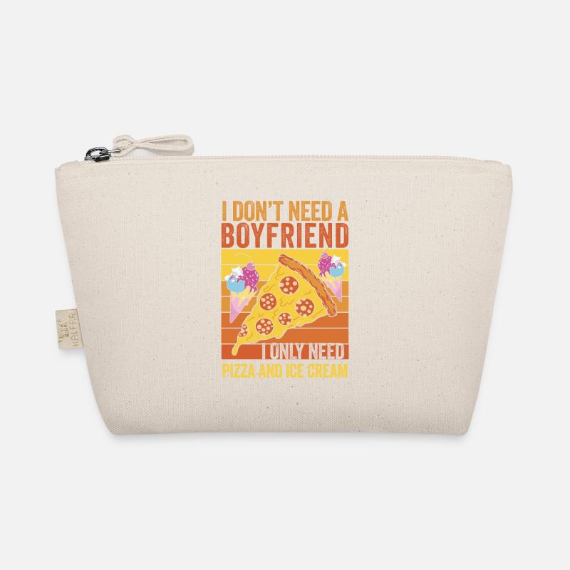 Pizza & Eis: Meine Wahren Lieben Bio-Täschchen