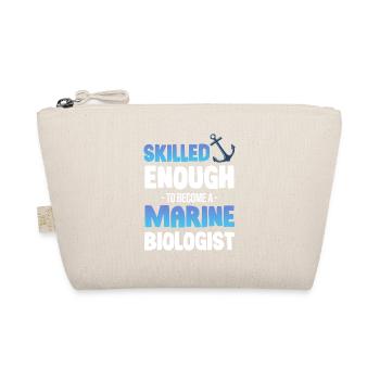 Qualified enough to become a marine biologist - Organic Pouch - nature - Front