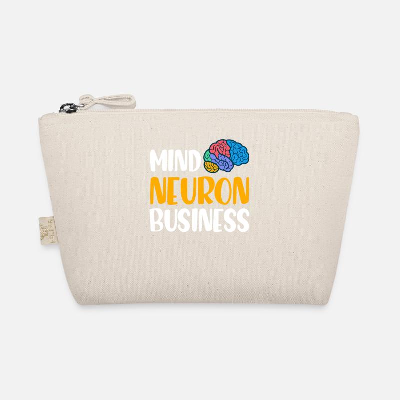 Mind Neuron Business Lustiger Neurodoktor - Bio-Täschchen - Natur