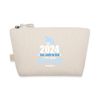 Abitur Young Girls Abitur Abitur 2024 - Organic Pouch - nature - Front