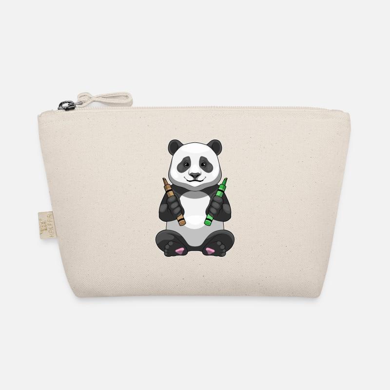 École de crayons de couleur Panda Student Trousse biologique