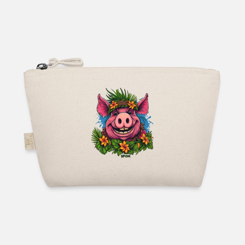 Île de Pâques Vacances Plage Fleurs Cochon Trousse biologique