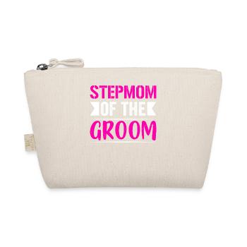 Stepmom of the Groom Gifts Mom Bride Wedding Groom - Organic Pouch - nature - Front