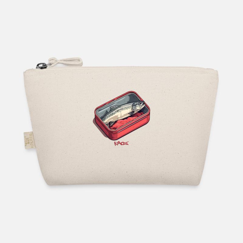 A trout in a can Organic Pouch