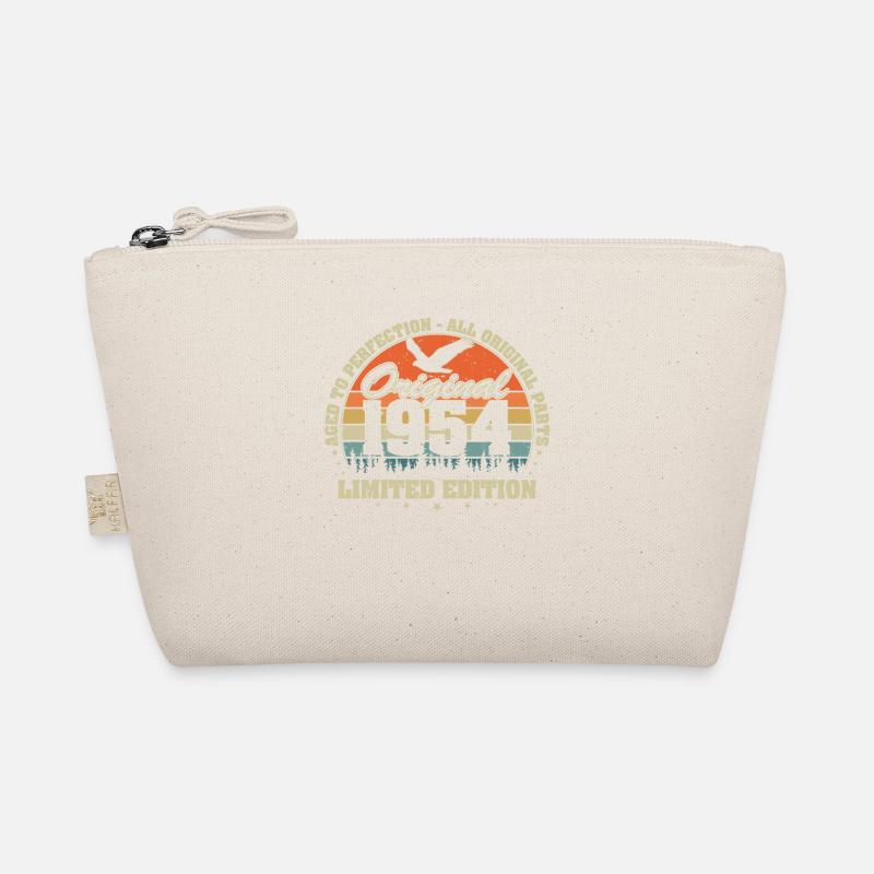 1954 Original Vintage Retro Birthday Gift Organic Pouch