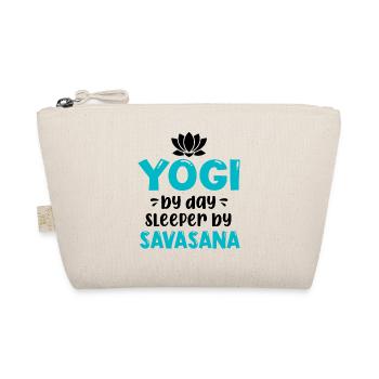 Yogi Bei Tag - Hemd Lustig Yoga - Bio-Täschchen - Natur - Vorne
