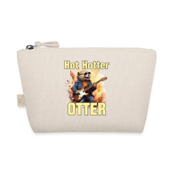 Drôle de loutre avec guitare électrique et dicton - Trousse biologique - nature - Devant