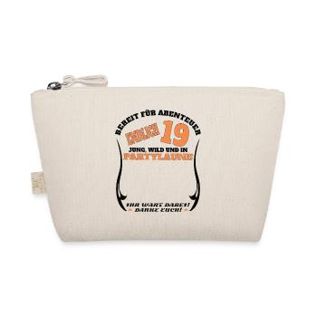 Livre d’or 19e anniversaire homme et femme - Trousse biologique - nature - Devant
