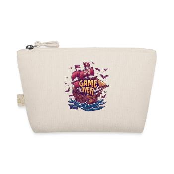 Gaming Gamer Game About Pirate Ship - Organic Pouch - nature - Front
