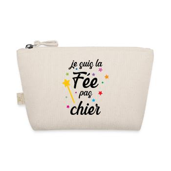 Je suis la Fée pas chier ! - Trousse biologique - nature - Devant
