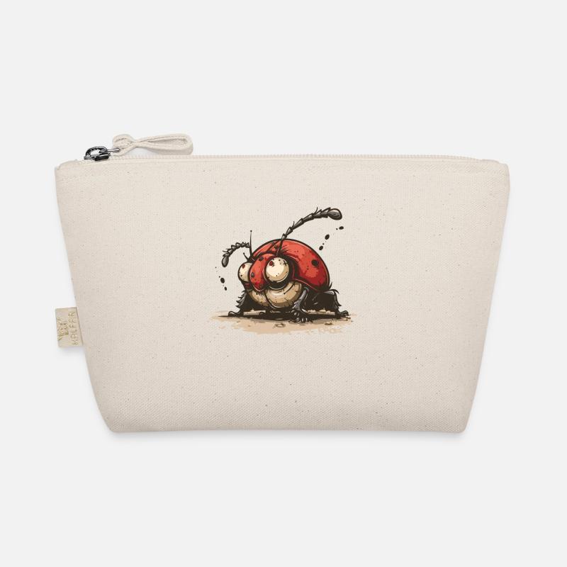 Funny, super special ladybug insect Organic Pouch