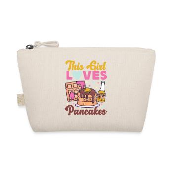 Pancake Lover Kids Girl This Girl - Bio-Täschchen - Natur - Vorne