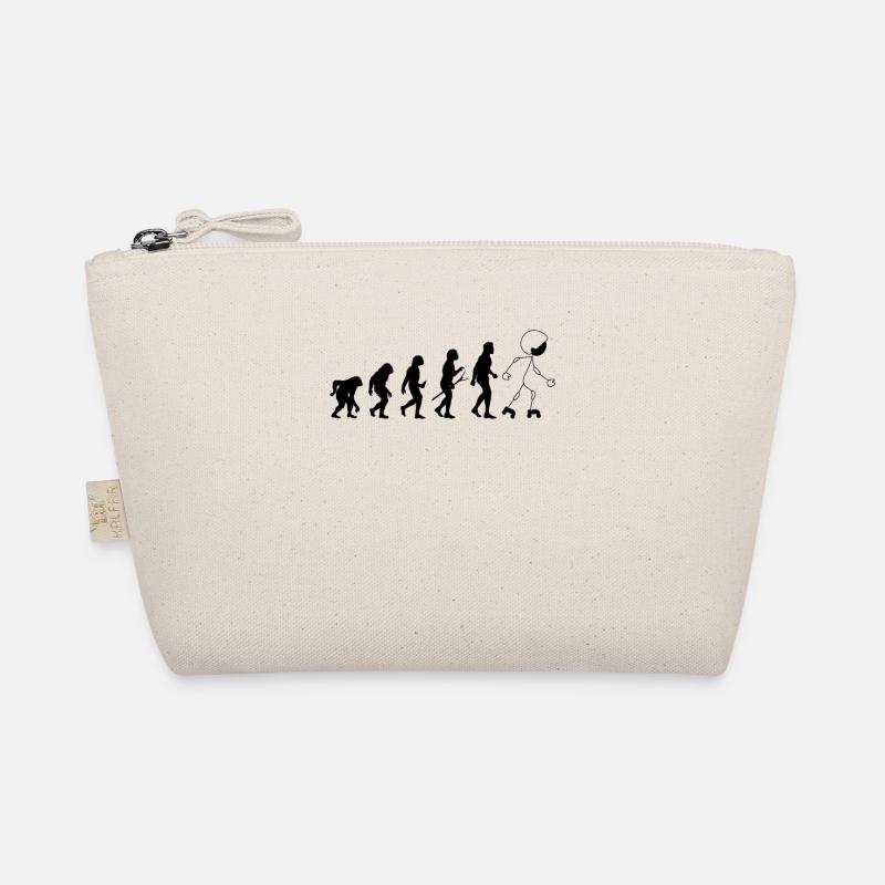 Funny Roller Skating Evolution Bio-Täschchen