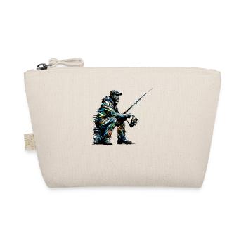 Polygone Art Pêche Sur Glace Poisson Pêcheur Pêcheur Pêcheur - Trousse biologique - nature - Devant
