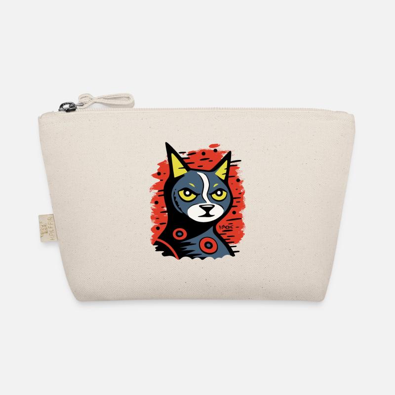 Le chat abstrait de l’Art de bande dessinée Trousse biologique