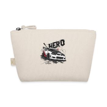 Hero Street Car JDM Japan Racing Car - Organic Pouch - nature - Front