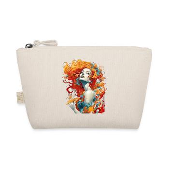 Belle femme peinture art visage femme colorée - Trousse biologique - nature - Devant