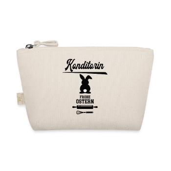Konditorin Ostern Geschenk Bäckerin Meister Azubi - Bio-Täschchen - Natur - Vorne