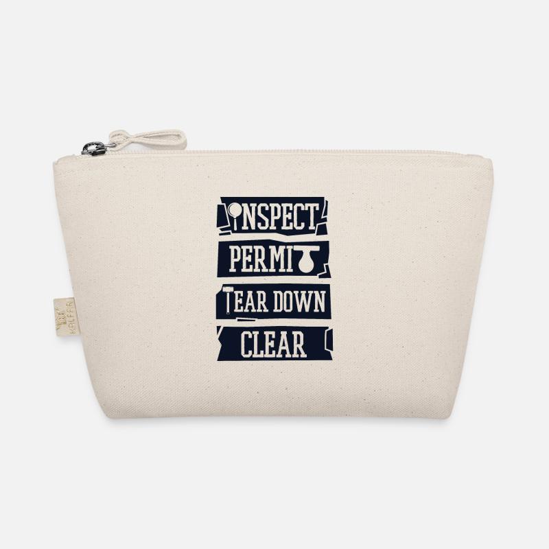 Inspect Permit Tear Down Clear Home Wrecker House Organic Pouch