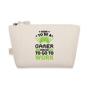 Né pour être un joueur forcé de travailler Lustig Gaming - Trousse biologique - nature - Devant