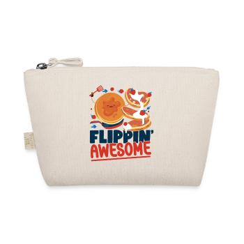 Les enfants amateurs de crêpes flippin' - Trousse biologique - nature - Devant