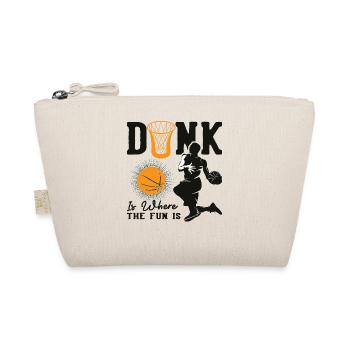 Le dunk est là où le plaisir est Basketball Lustig - Trousse biologique - nature - Devant