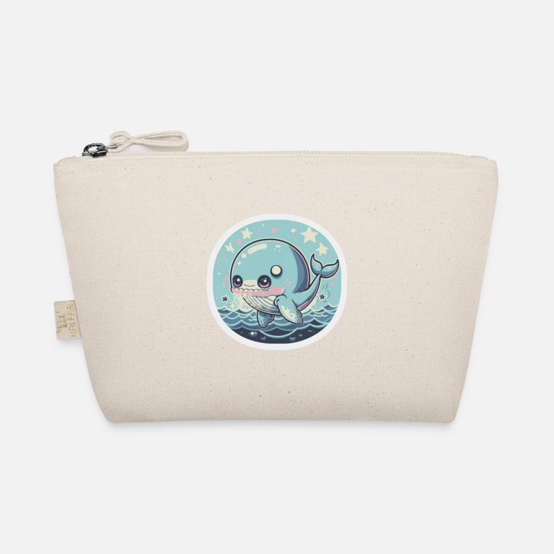 Whale Lover Organic Pouch
