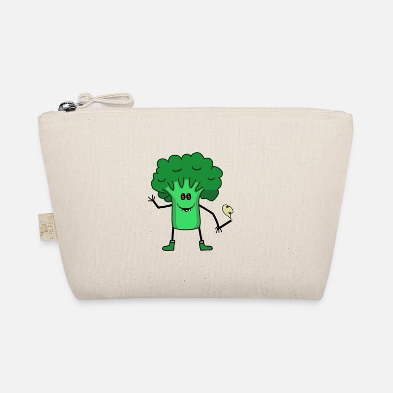 Broccoli Vegetable Teens Smoking Joint Canabis Organic Pouch