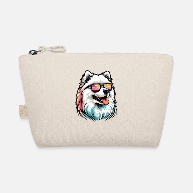 Chien Samoyède Cadeaux Mignon Samoyède Chien Graphique Trousse biologique