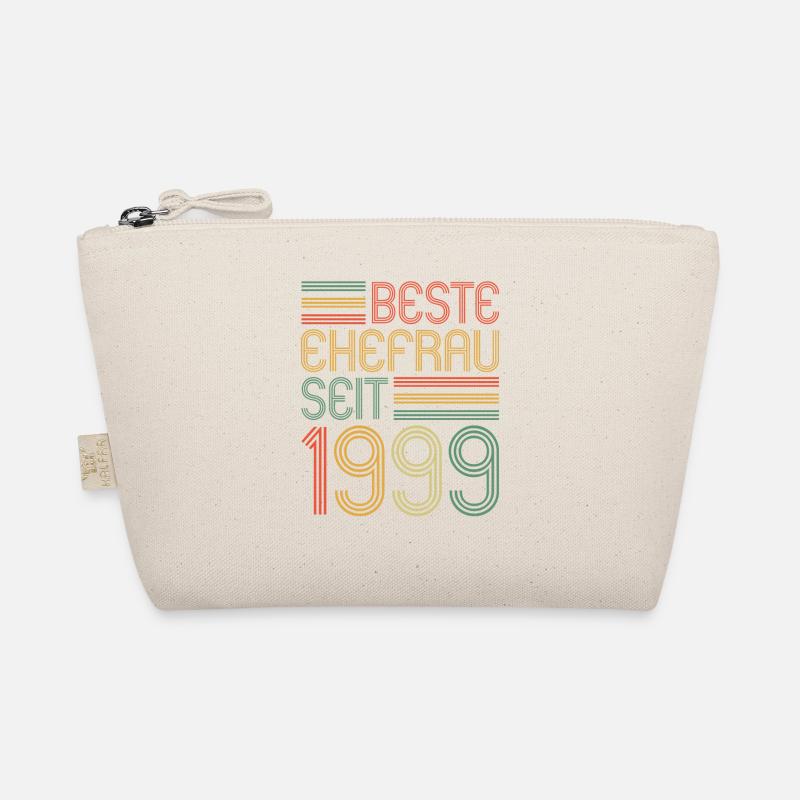 Best wife since 1999 25th wedding anniversary Organic Pouch