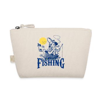Fisherman - Zeit zum Entspannen beim Angeln - Bio-Täschchen - Natur - Vorne