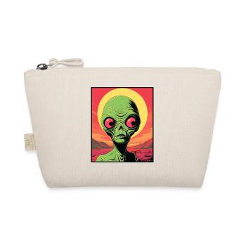 Un petit extraterrestre vert sur Mars - Trousse biologique - nature - Devant