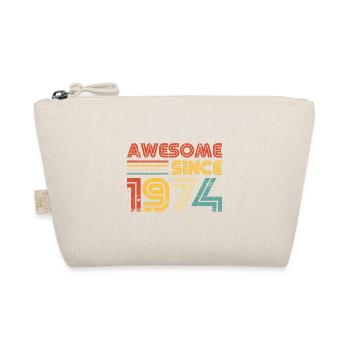50th Birthday Vintage 1974 Classic Birthday 50 Yea - Organic Pouch - nature - Front