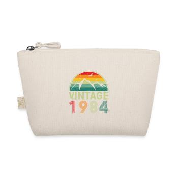40. Geburtstag Jahrgang 1984 Klassischer Geburtstag 40 ja - Bio-Täschchen - Natur - Vorne