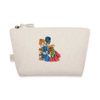 Haïti drapeau haïtien femme princesse je cadeau - Trousse biologique - nature - Devant