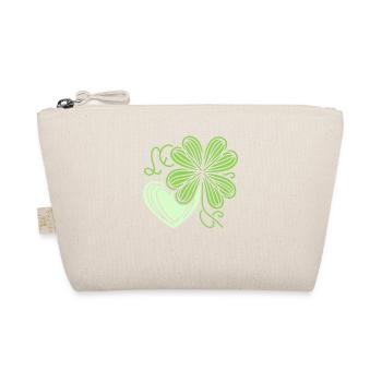 Clover Heart irlandais St Patricks Day Manigances - Trousse biologique - nature - Devant