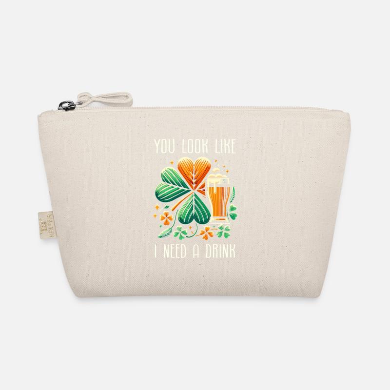 Du siehst aus, als bräuchte ich einen Drink Irischer St. Patricks Day Bio-Täschchen