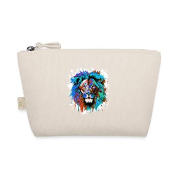 Portrait De Tête De Lion Coloré - Trousse biologique - nature - Devant