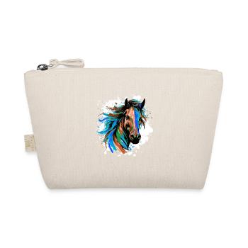 Portrait De Tête De Cheval Coloré - Trousse biologique - nature - Devant