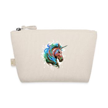 Portrait De Tête De Licorne Coloré - Trousse biologique - nature - Devant