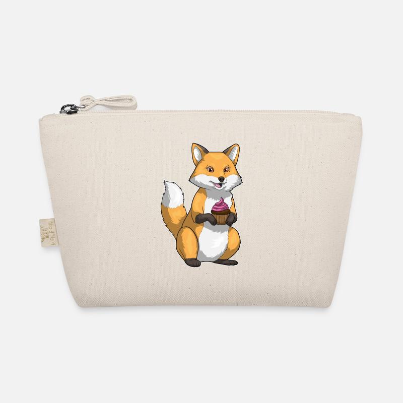 Cupcake d’anniversaire renard Trousse biologique